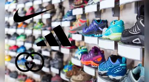 Indecopi impone multa de S/36.000 a vendedor peruano por importar y distribuir zapatillas falsificadas de Nike, Adidas y Gucci