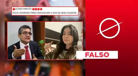 José Domingo Pérez no dijo a La República que denunciará a la hija de Keiko Fujimori "por conocimiento de los actos" de su madre