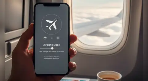 Modo avión de smartphones: ¿qué es y realmente es necesario activarlo en tus vuelos?