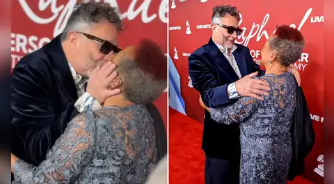 Fito Páez y Susana Baca sorprenden con inesperado beso en emocionante reencuentro en los Latin Grammy 2025