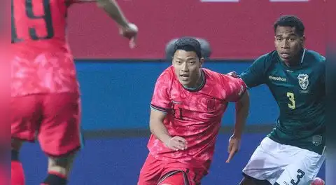 Bolivia vuelve a sumar otra derrota: la Verde no pudo ante Corea del Sur y perdió 2-0 en un amistoso internacional
