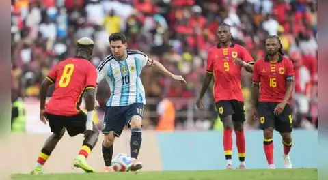 Argentina derrotó 2-0 a Angola por amistoso internacional: Lionel Messi y Lautaro Martínez le dieron el triunfo a la Albiceleste