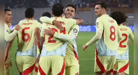 España aplastó 4-0 a Georgia y está a un paso de asegurar su boleto a Norteamérica 2026