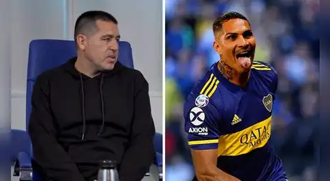 Juan Roman Riquelme revela que Paolo Guerrero pudo llegar a Boca Juniors: "Yo pregunté por él"