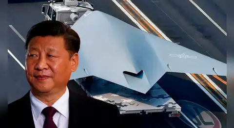 China presenta su ‘Dragón Oscuro’, un moderno y avanzado dron militar que acompaña a cazas de última generación