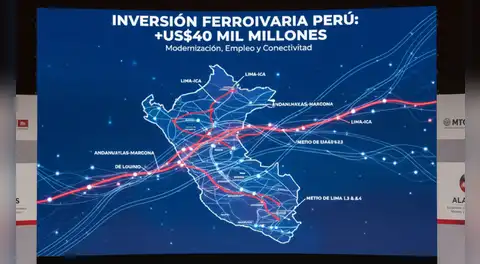 MTC planea invertir más de US$40.000 millones en siete mega proyectos ferroviarios