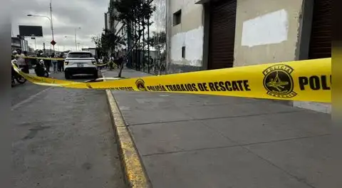 Asesinan a hombre en la avenida Grau en el Centro de Lima: intentó huir al ser interceptado en su vehículo