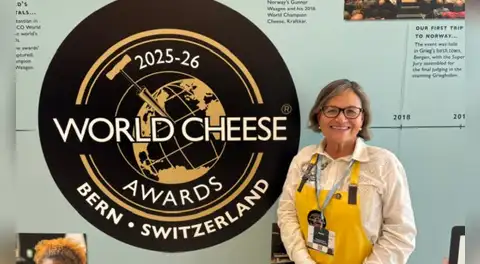 Peruana participa en el World Cheese Awards 2025, prestigioso concurso internacional de quesos: "Es como un sueño"