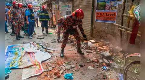 Fuerte terremoto de magnitud 5,5 causa pánico en Bangladesh: reportan al menos 9 muertos y más de 300 heridos