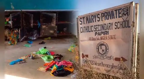 Secuestran a más de 300 alumnos y 12 docentes en escuela católica de Nigeria: 50 escolares lograron escapar de "terroristas"