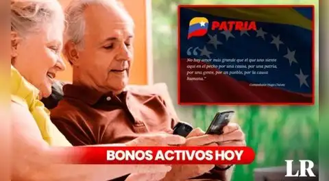 Bonos Activos esto se sabe HOY, 30 de noviembre: pago con aumento para pensionados y últimos subsidios de fin de año vía Sistema Patria
