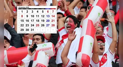 Feriado largo confirmado en Perú para diciembre de 2025: estos trabajadores tendrán 4 días libres para descansar y disfrutar antes de Navidad