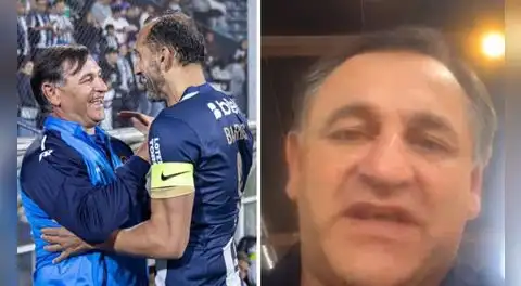 Carlos Bustos y su postura ante la posible salida de Hernán Barcos de Alianza Lima: “Es muy fácil de resolver”