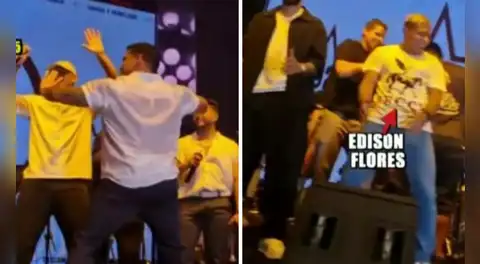 ¡Siguen las celebraciones en la ‘U’! Edison Flores le sigue los pasos a Christian Domínguez y sorprende con sus movimientos