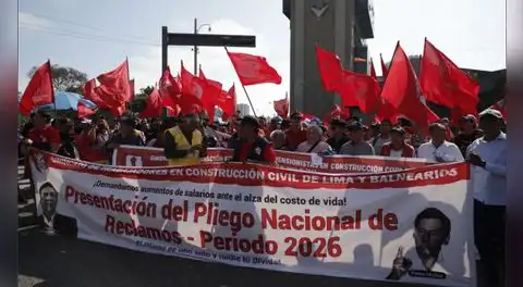 Movilización nacional el 27 de noviembre: más de 400.000 obreros de construcción civil exigen aumento salarial