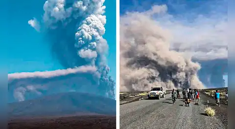 Volcán en Etiopía explotó tras 12.000 años de inactividad y emitió una nube de ceniza que cruzó el mar Rojo