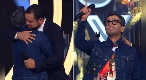Imitador de Diego Bertie en ‘Yo Soy’ se quiebra en el escenario tras interpretar un icónico tema del artista