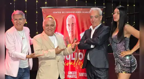 Fernando Armas, Manolo Rojas y Julio Zevallos rendirán homenaje a Guillermo Rossini con un show en Barranco