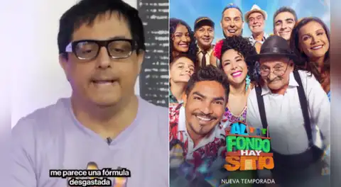 David Almandoz, 'Pepe' de 'Al fondo hay sitio', asegura que el regreso de la serie fue forzado: "Es un tema comercial"