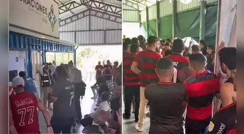 Hinchas brasileños denuncian demoras en ingreso a Perú por falta de personal e internet en oficina de Migraciones de la localidad de Iñapari, en Madre de Dios