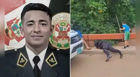 Suboficial fallece tras rescatar a dos personas atrapadas por caudal del río Sisa en San Martín