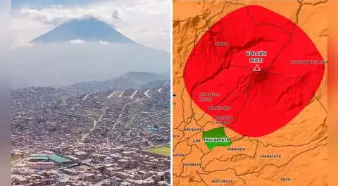 Alerta en Arequipa: miles de personas expuestas ante una posible erupción del volcán Misti, según el IGP