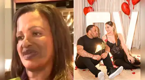 La inesperada reacción de doña Charo al hablar de un posible matrimonio entre Jefferson Farfán y Xiomy Kanashiro: ''No hago comentarios''