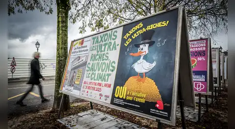 Suiza rechaza impuesto del 50% a las grandes riquezas para luchar contra la crisis climática