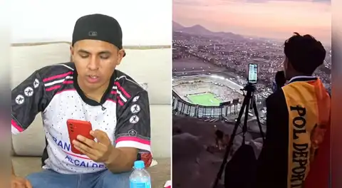 Franco Vidal sorprende a ‘Pol Deportes’ durante su transmisión en vivo y anuncia un apoyo especial: “Un chico soñador”