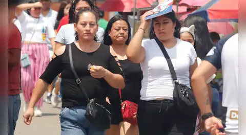 Senamhi alerta incremento de temperaturas y prevé hasta 30 °C a fin de mes en Lima Metropolitana