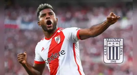 Revelan interés de Alianza Lima por estrella de River Plate para reforzar la delantera: "Candidato para refrescar el ataque"