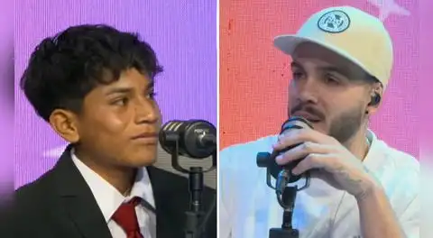 Mario Irivarren conmueve al obsequiar un iPhone a joven narrador de la Copa Libertadores: “Te lo mereces”