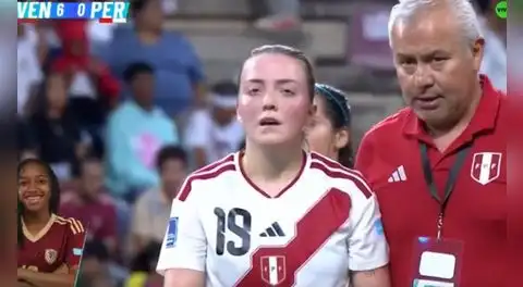 Venezuela aplastó 6-0 a Perú por la Liga de Naciones Femenina: la Bicolor sufrió una histórica goleada