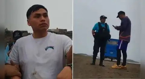 Detienen a policía en presunto estado de ebriedad por robar celular a mototaxista en Barranca: "Me tiró al piso"