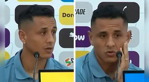 Yoshimar Yotún se ofusca con la prensa en plena conferencia por no reconocer la jerarquía de Sporting Cristal: "No sé por qué les cuesta tanto"
