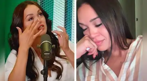 Angie Arizaga revela la razón detrás de su ausencia en redes sociales: "Felizmente vino mi mami"