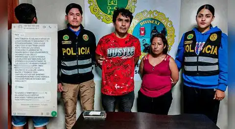 Policía atrapa a los ‘Bonnie y Clyde’ limeños