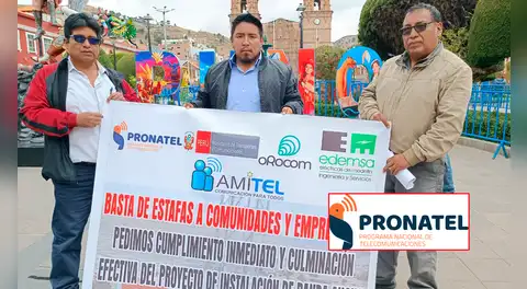 Empresa colombiana Orocom abandona Puno con deudas superiores a S/20 millones a proveedores