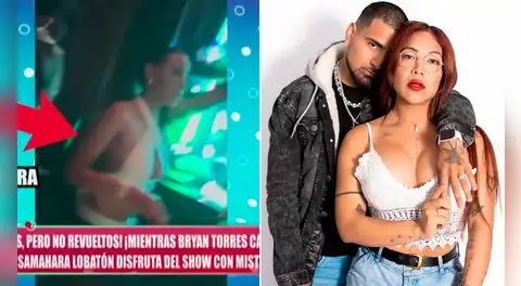 Samahara Lobatón es captada con el exnovio de Dayanita frente a Bryan Torres: ‘América hoy’ revela imágenes