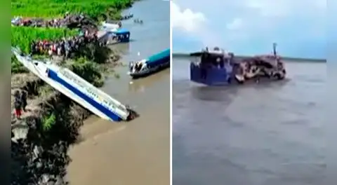 Sube a 15 el número de fallecidos y más de 50 desaparecidos tras accidente en río de Ucayali