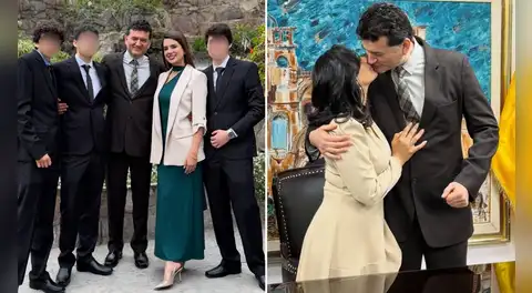 Suheyn Cipriani conmueve al mostrar el matrimonio de su papá en emotiva celebración junto a sus hermanos: "Qué día tan feliz"