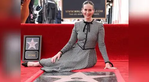 Sarah Paulson recibe su estrella en el Paseo de la Fama de Hollywood