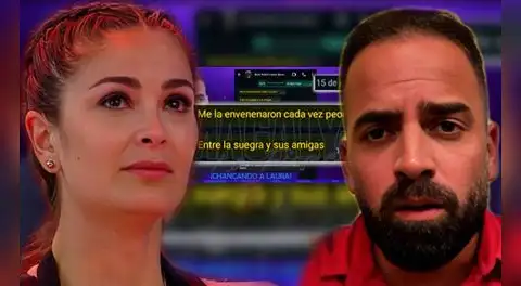Muestran chat en los que Brian Rullán culpa a su exsuegra de poner en contra a Laura Spoya tras finalizar su relación: "Está mal aconsejada"