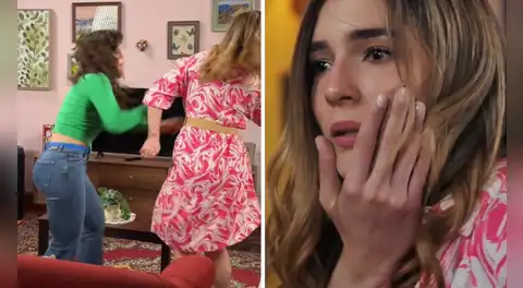 María Grazia Polanco pide perdón a Vanessa Silva tras darle bofetada accidental durante grabación en ‘Luz de Luna 4’