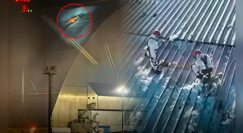 El escudo protector de Chernóbil ya no puede bloquear la radiación tras un ataque con drones en Ucrania, alerta la ONU