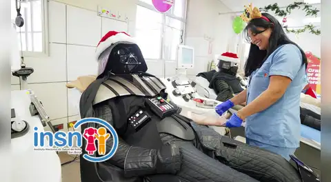 INSN San Borja lanza campaña navideña con personajes de Star Wars: buscan 1,500 donantes para niños con cáncer
