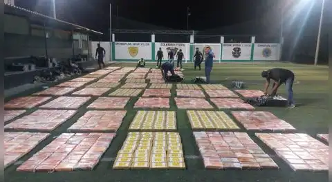 Cargamento de droga incautado en Piura está cotizado en US$ 68 millones