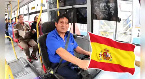 Peruanos son contratados en España como choferes ante creciente demanda: “En Perú ganaba S/3.000. Aquí recibo entre 2.000 y 2.500 euros”