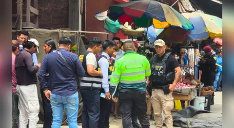 Asesinan a hombre en el mercado La Hermelinda a plena luz del día en Trujillo