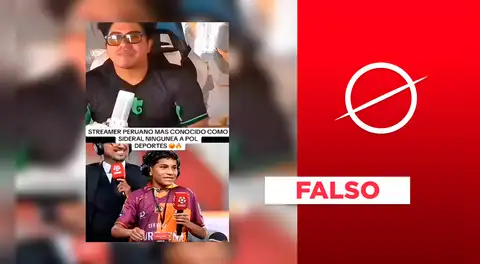 Es falso que el streamer Sideral se burló o ninguneó a Pol Deportes: los videos fueron editados y sacados de contexto
